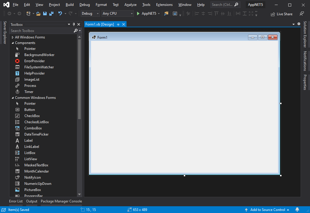 Como Criar Projeto .NET 5